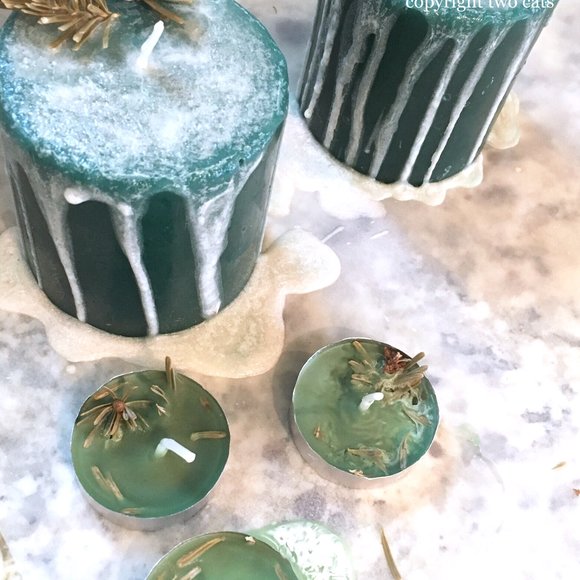 Pine and Evergreen Candles