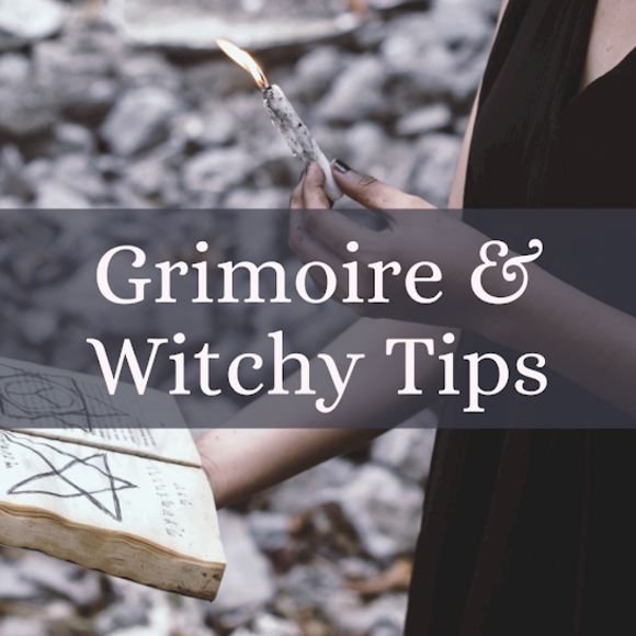 Grimoire and Witch Tips by Two Cats Witchery