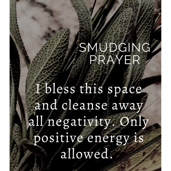 Cleanse away Negative Energy with this Smudging Prayer 