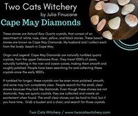 cape may diamond crystal information