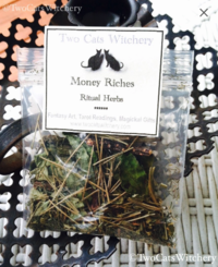 back of money spell herbs for magick