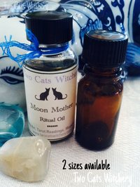 Moon Magick ritual oil, two sizes available
