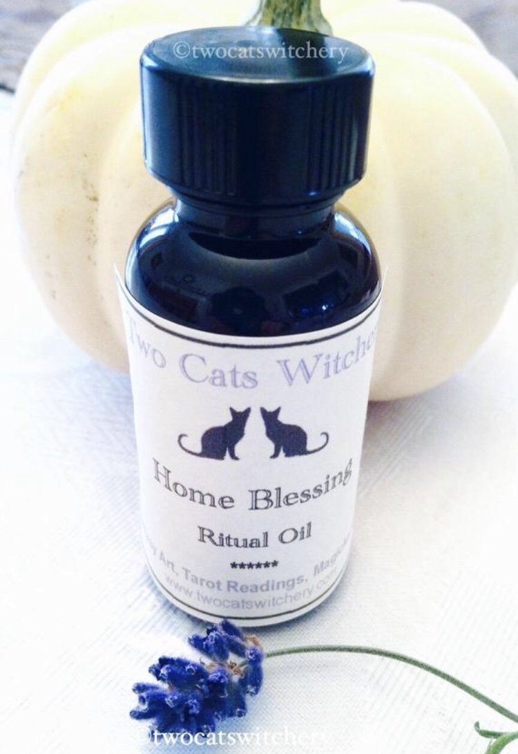 Home Blessing Oil, smudge oil
