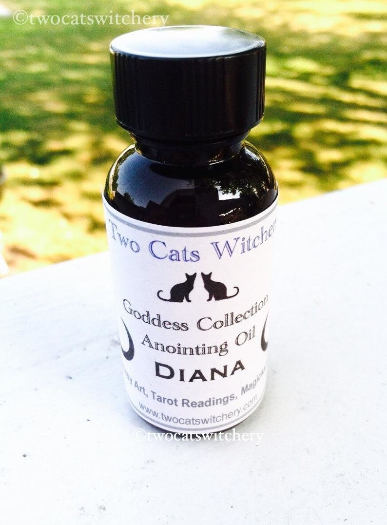 goddess Diana oil for ritual
