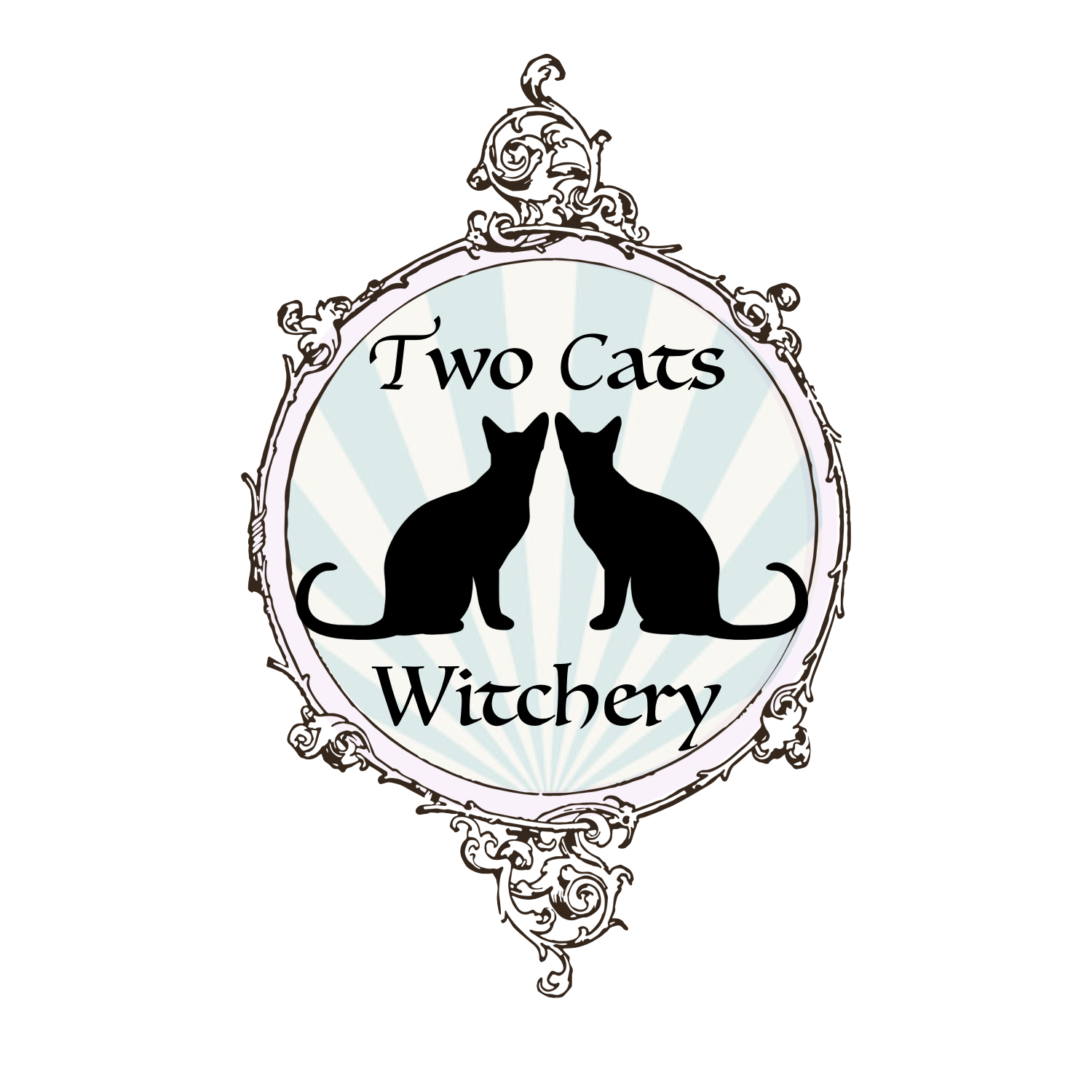 two cats witchery logo