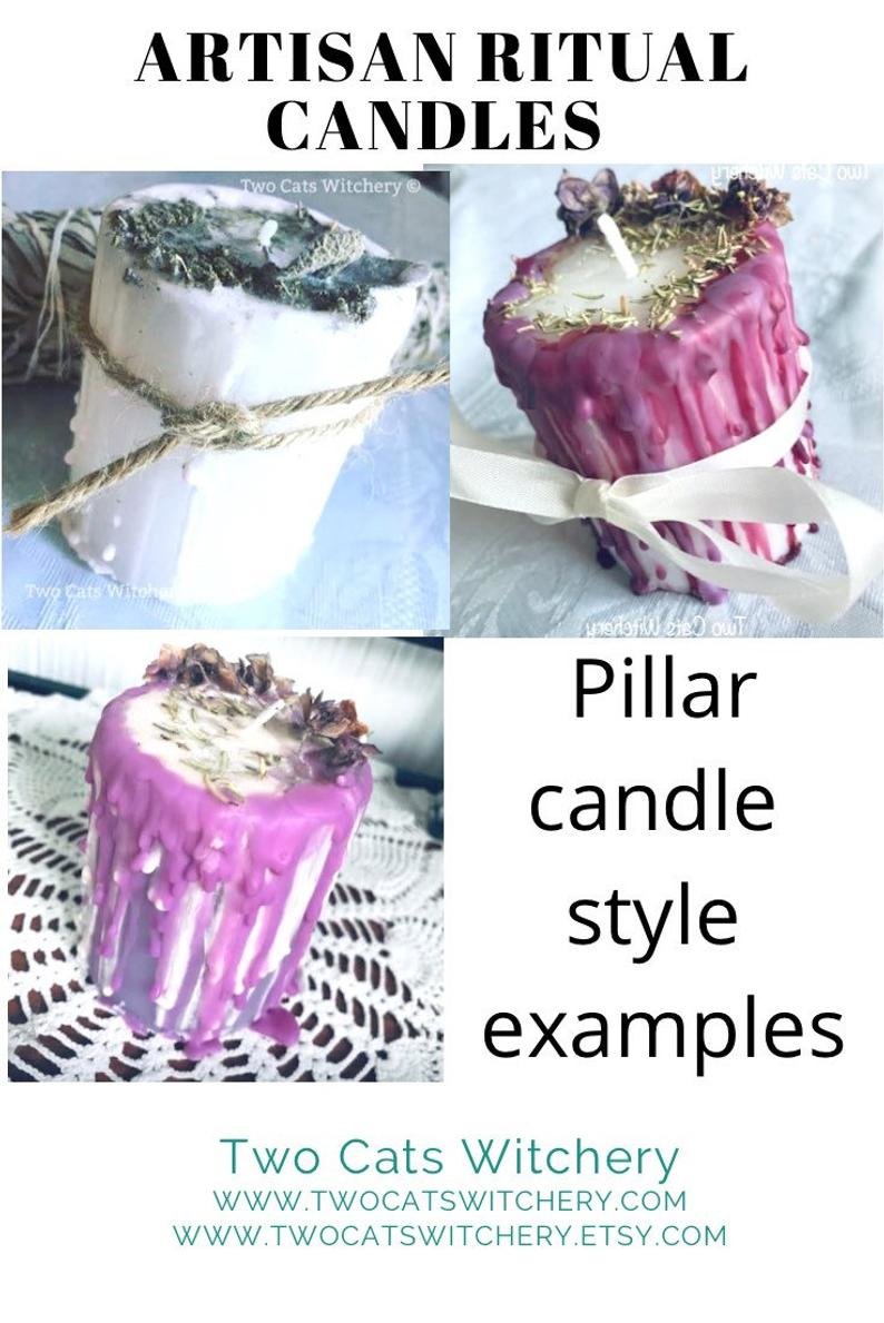 pillar candle style information