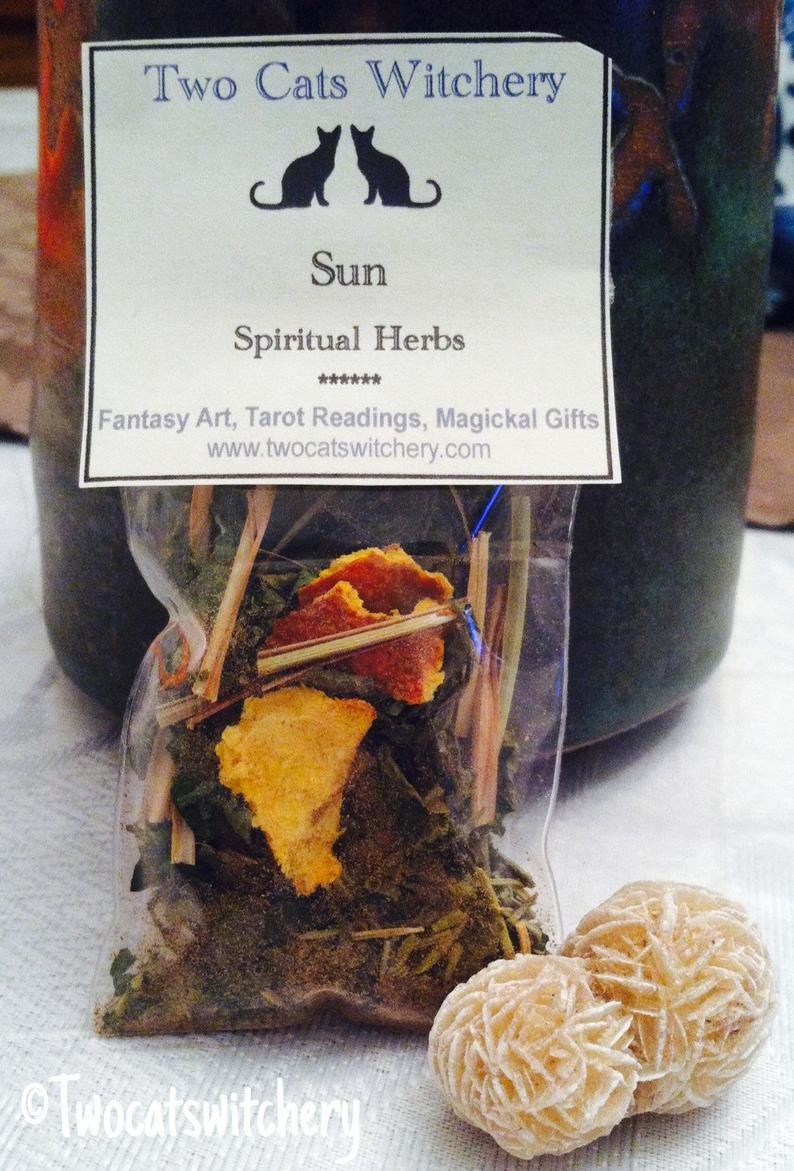 Sun Herbs for ritual and spells