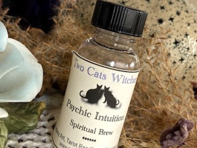 bottle of intuition oil
