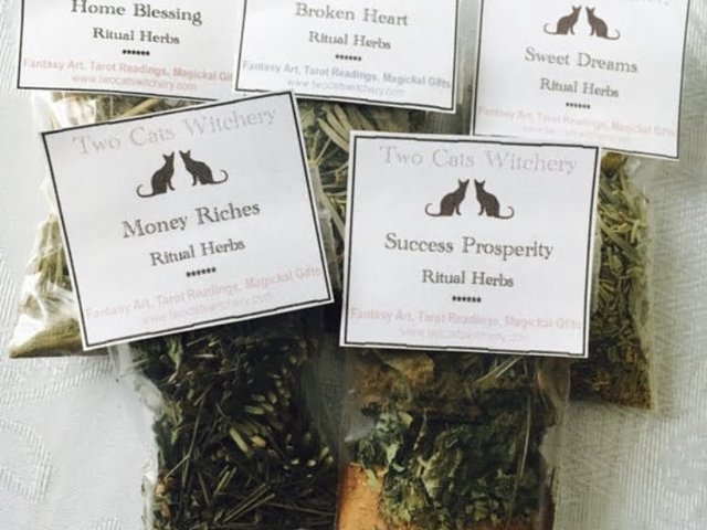 bag of Success Prosperity Herbs
